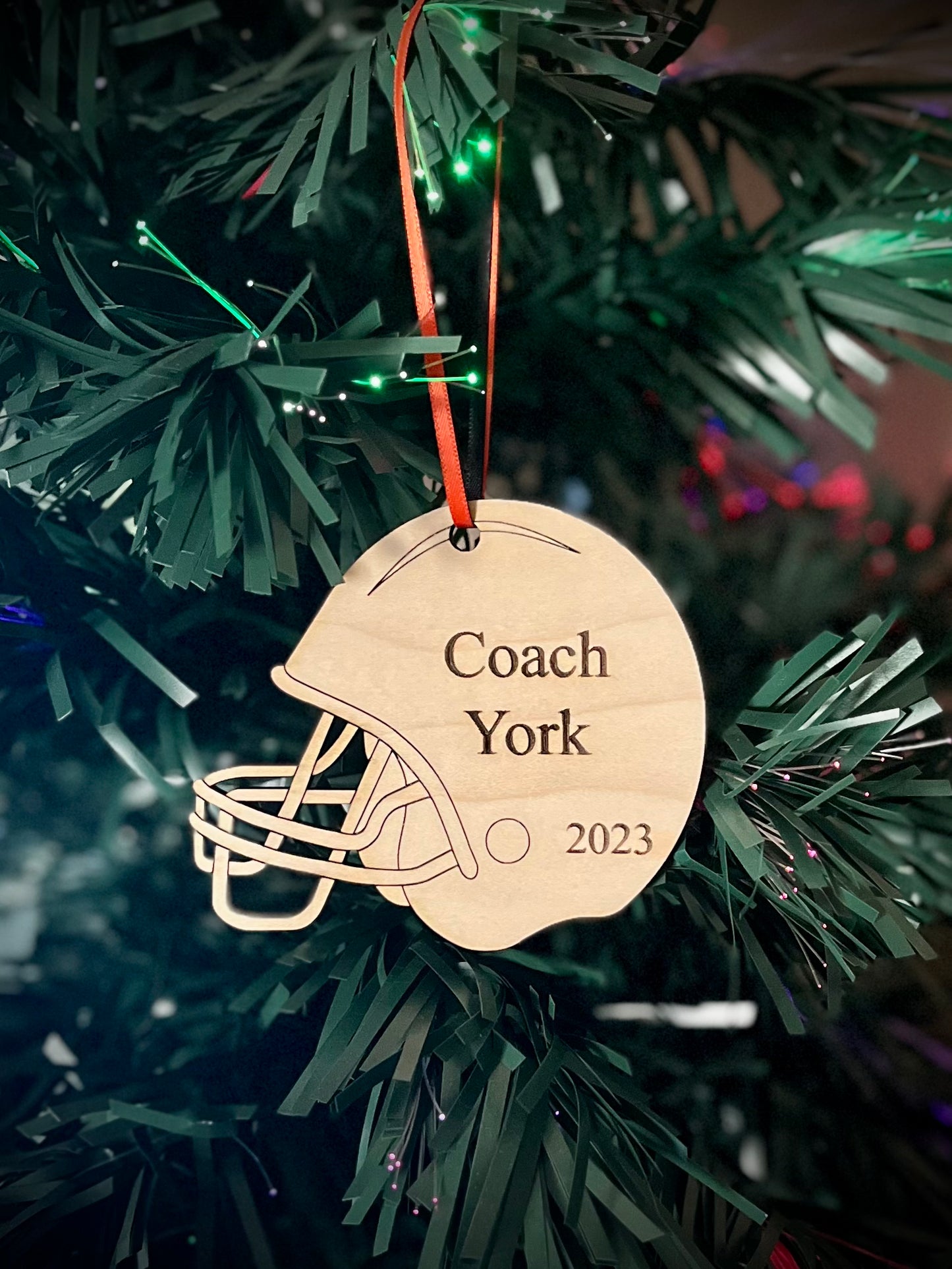 Football Helmet Ornament