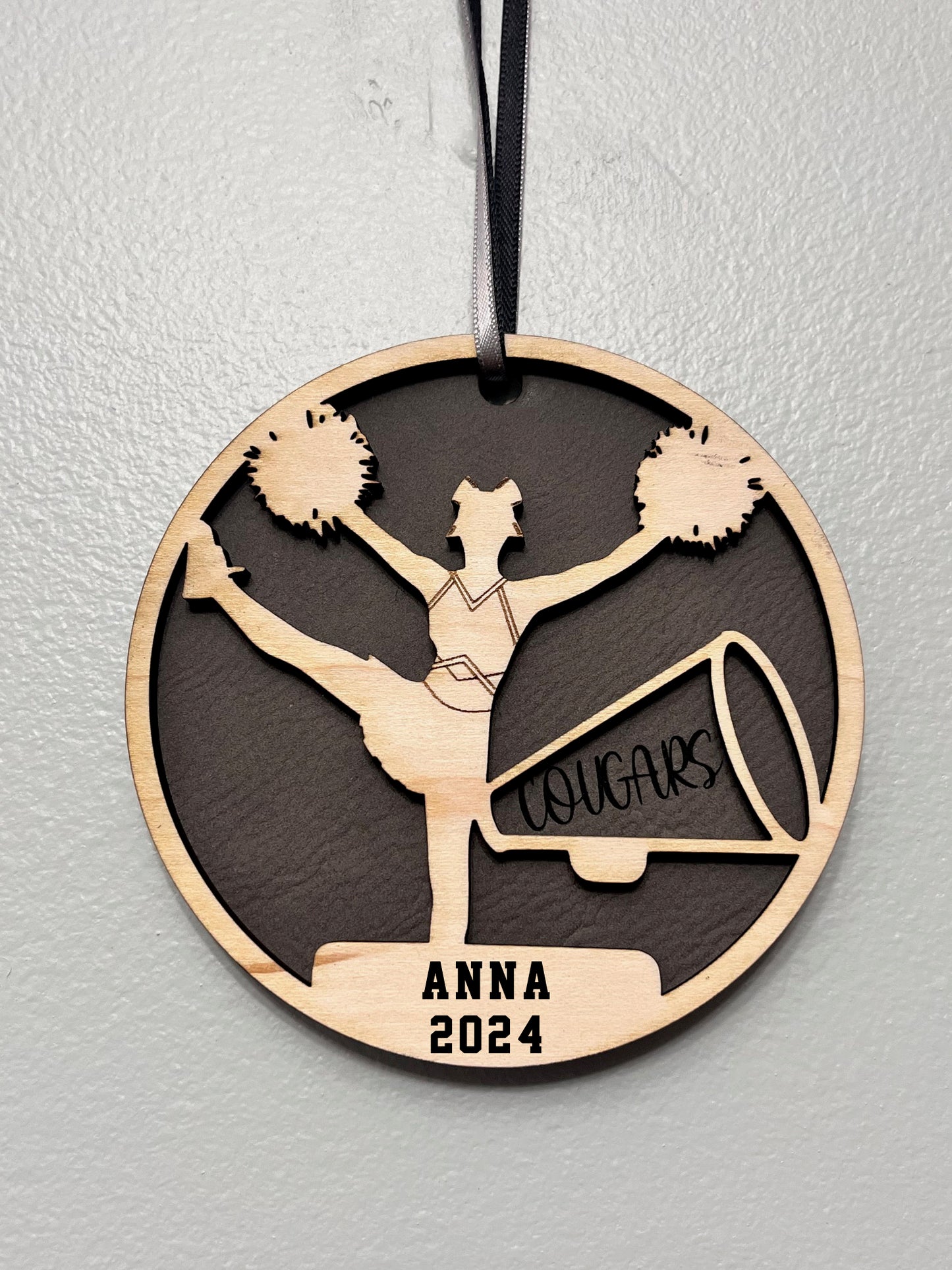 Cheerleading Ornament