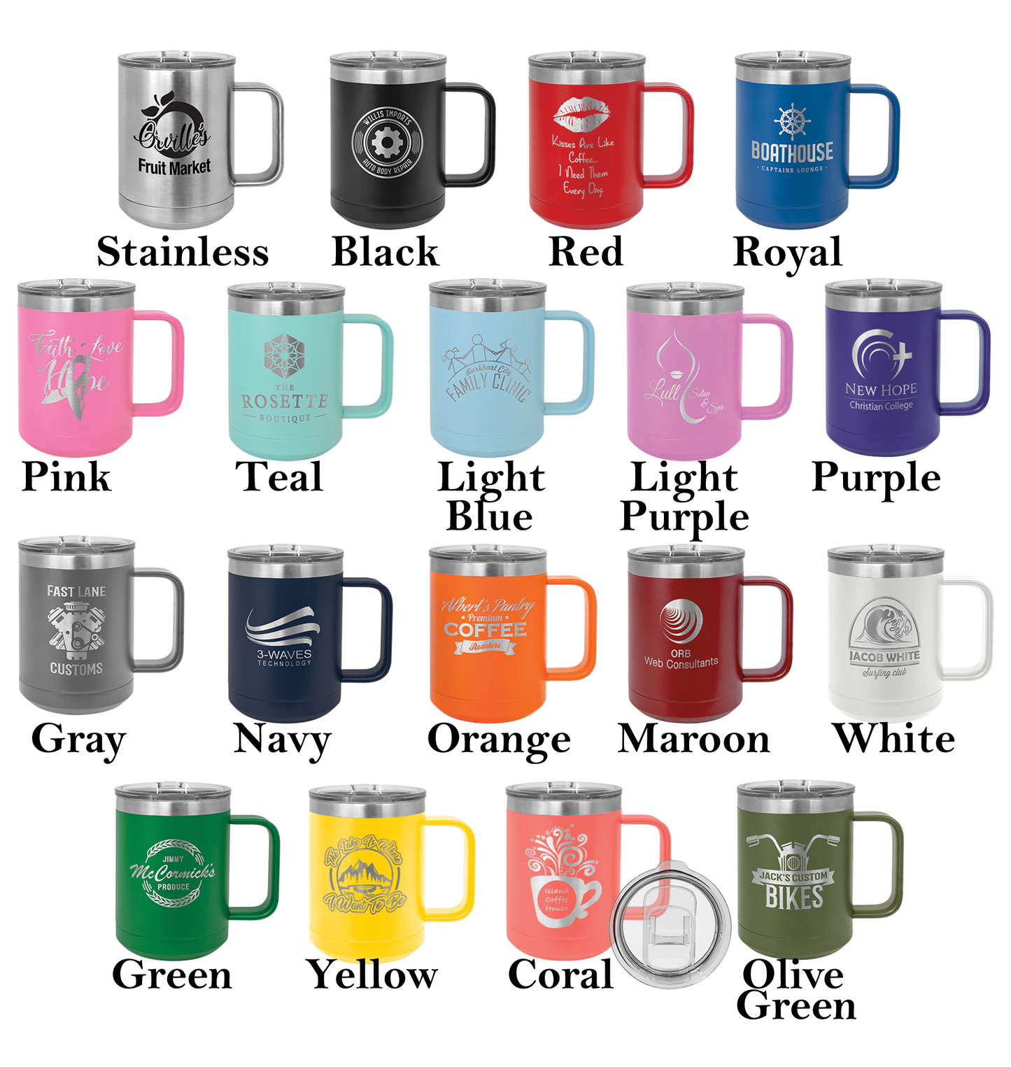 Polar Camel Travel Mugs