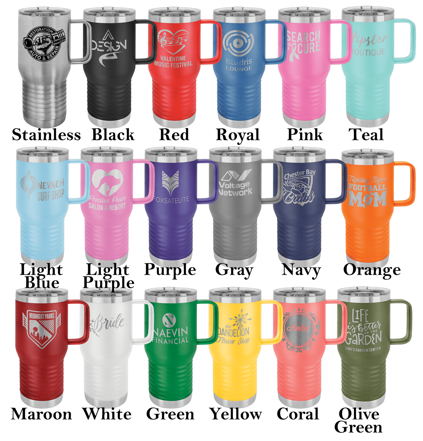 Polar Camel Travel Mugs