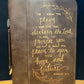 Leather Bible Cover with Handle & Zipper