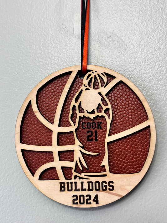 Basketball Ornament