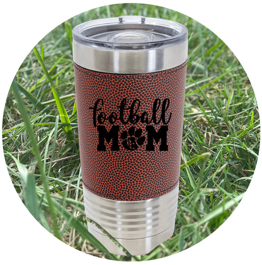 20 oz. Cougar Football Mom Tumbler