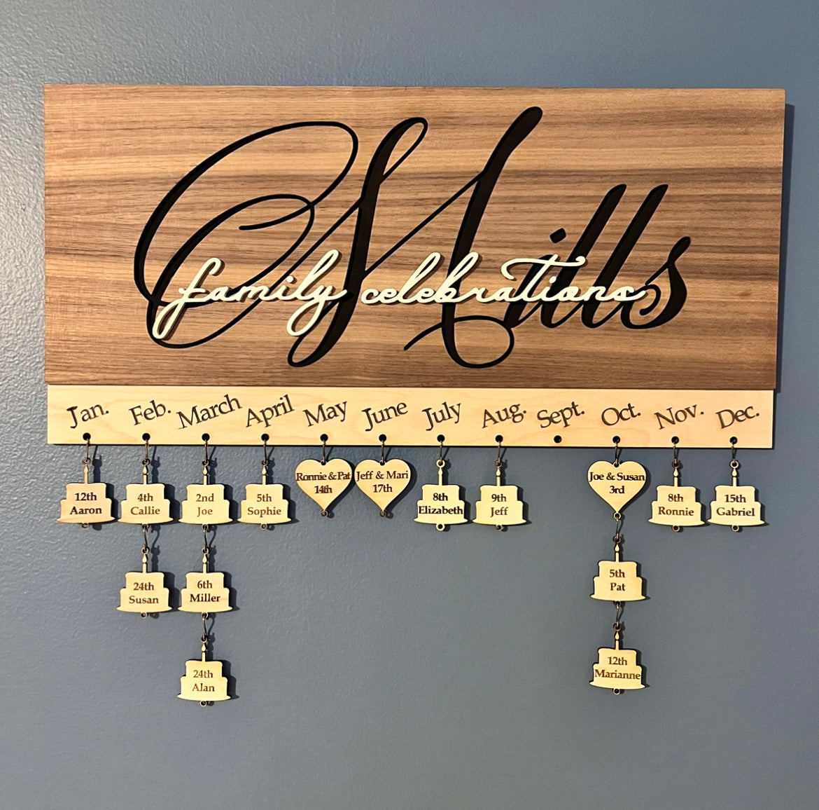 Family Celebrations Hanger