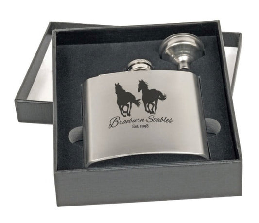 6 oz. Flask and Funnel in Presentation Box
